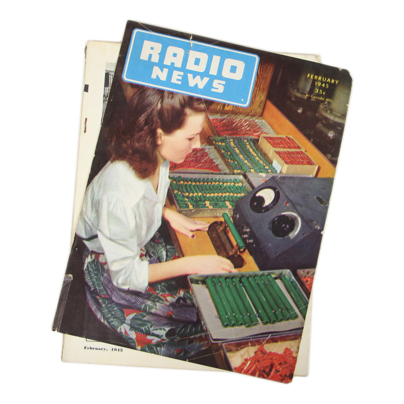 Magazine, Radio News, février 1945