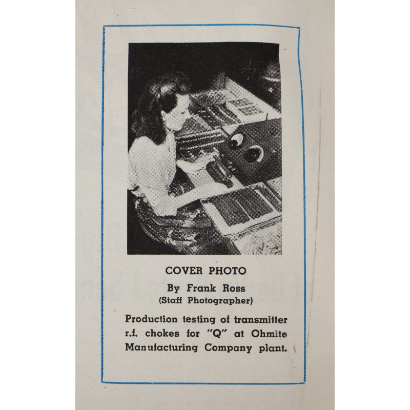 Magazine, Radio News, février 1945