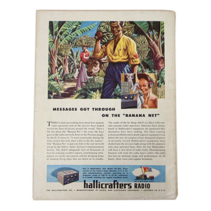 Magazine, Radio News, February 1945