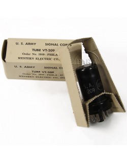Lampe VT-209 pour émetteur radio, WESTERN ELECTRIC CO., INC. 1942