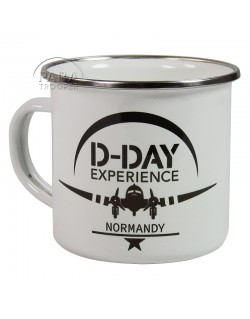 Cup, Enameled metal, 101st AB, D-Day Experience