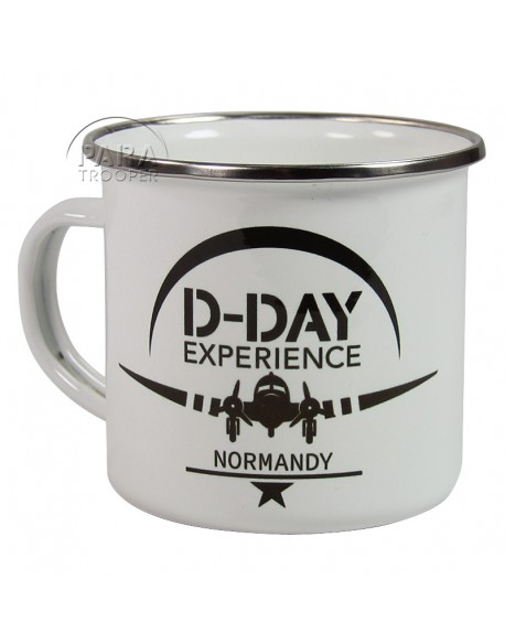 Cup, Enameled metal, 101st AB, D-Day Experience