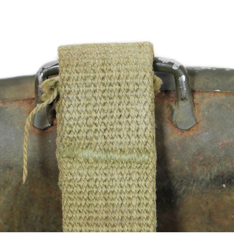 Casque M1, pattes fixes, liner Firestone, S/Sgt. Charles E. Kurtz, 35th Inf. Div., Normandie, Bastogne