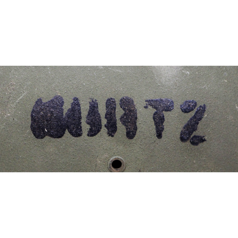 Casque M1, pattes fixes, liner Firestone, S/Sgt. Charles E. Kurtz, 35th Inf. Div., Normandie, Bastogne