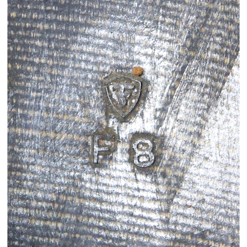 Casque M1, pattes fixes, liner Firestone, S/Sgt. Charles E. Kurtz, 35th Inf. Div., Normandie, Bastogne
