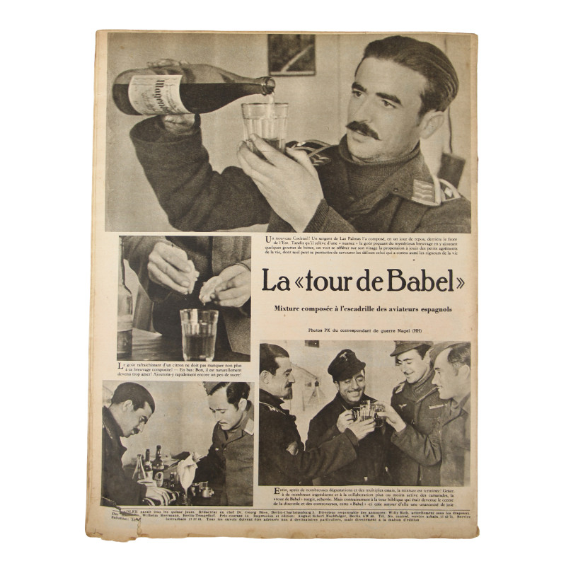 Magazine, Der Adler, May 18, 1943, French Edition