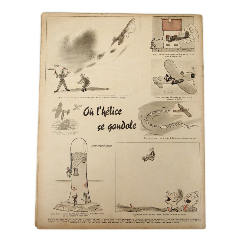 Magazine, Der Adler, 1er juin 1943, édition française