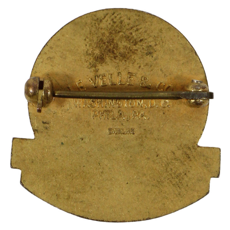 Distinctive Unit Insignia, 1st Troop Carrier Command, LE VELLE & CO., Sterling, Pin Back