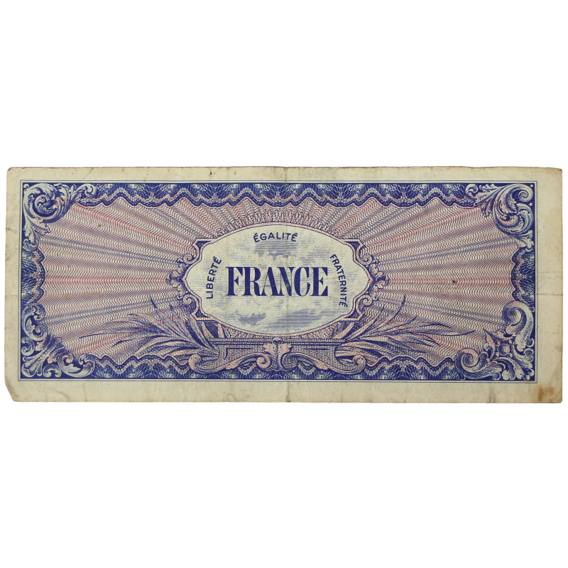 Billet d'invasion, 100 francs, 1944, 2e émission