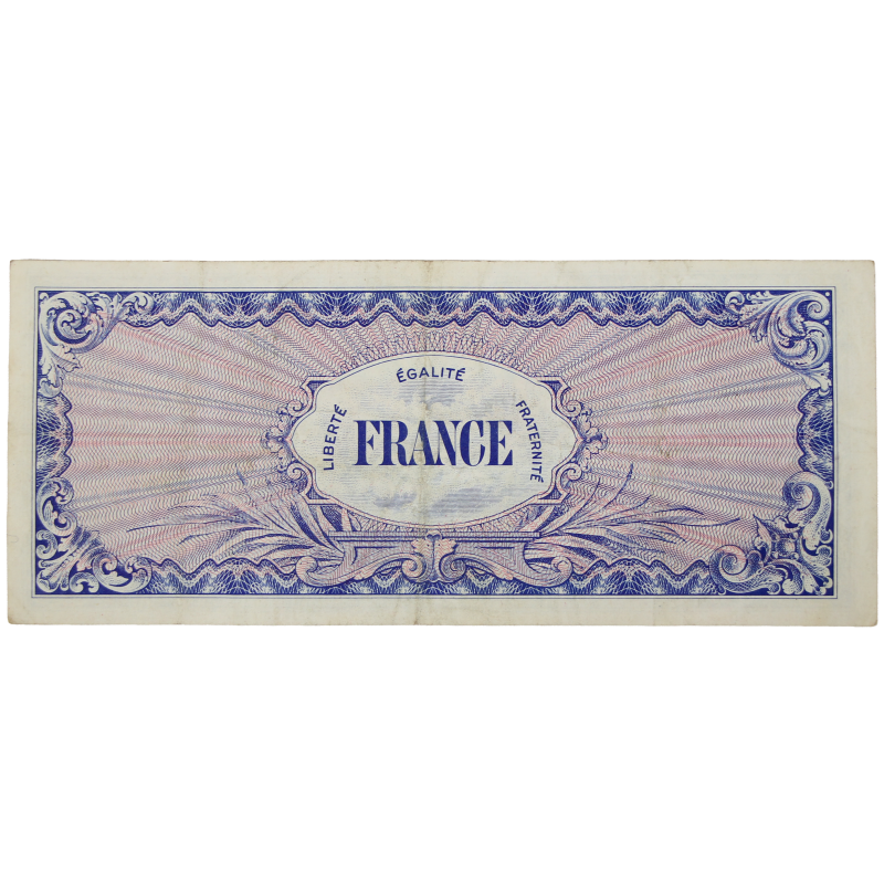 Banknote, Invasion Money, 50 Francs, 1944, 2nd Issue