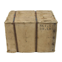 Carton, Ration, 24-Can, Corn, SAUK CITY CANNING CO., Empty