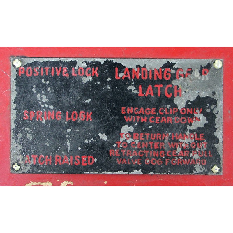 Hatch, Panel, Control, Emergency, USAAF