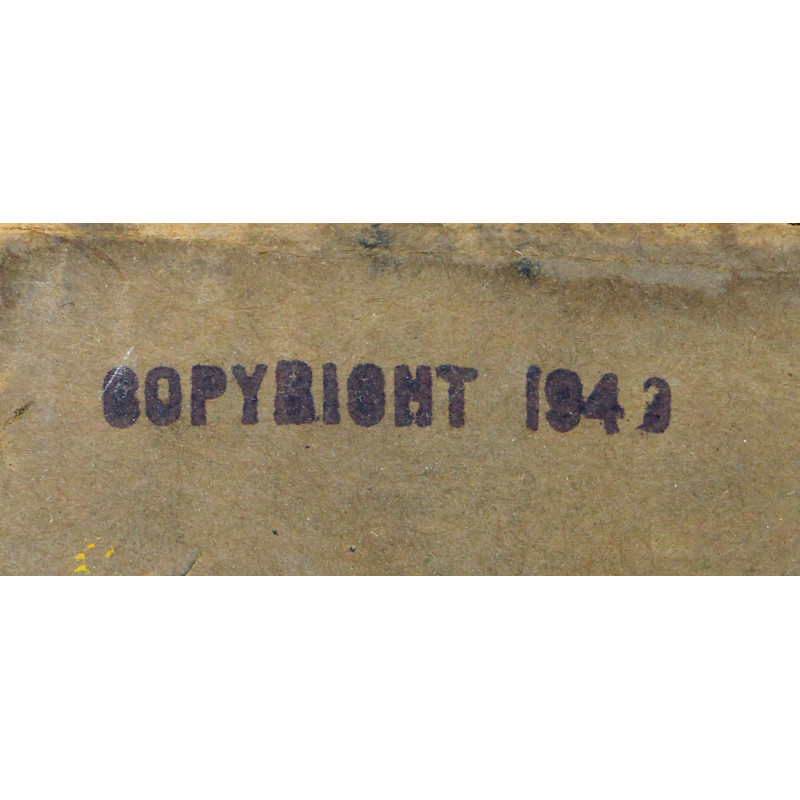 Panel, Cardboard, Box, 'Eight Six-Paks', Beer, Schlitz, 1942