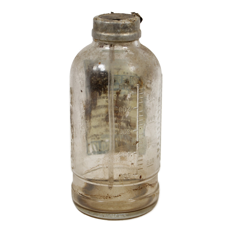 Bottle, Dextrose, Perfusion, US Army Medical Department, BAXTER LABORATORIES, INC. 1943, 500ml
