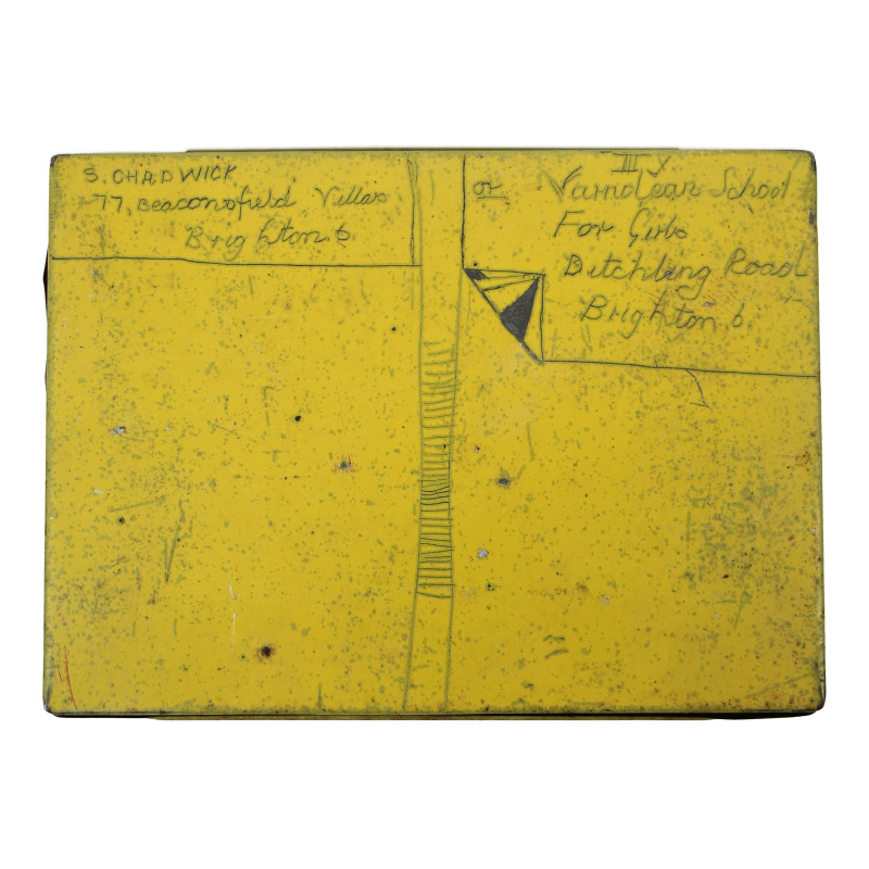 Tin, 50-Cigarette, GOLD FLAKE, W.D. & H.O. WILLS, Empty