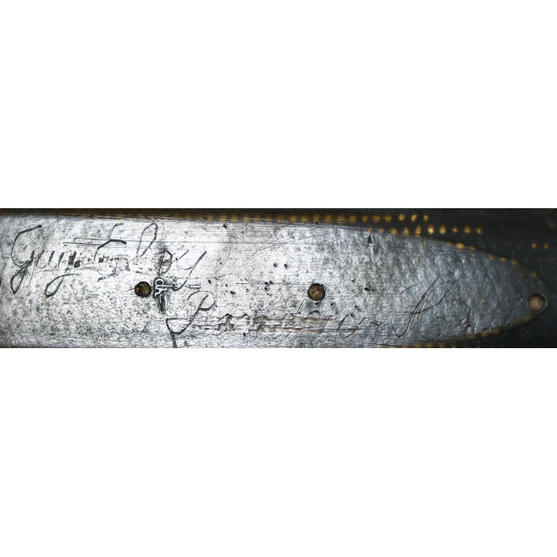 Knife, Trench, USM3, CASE 1943 on Blade, with Scabbard, USM8, 1st Type, Named