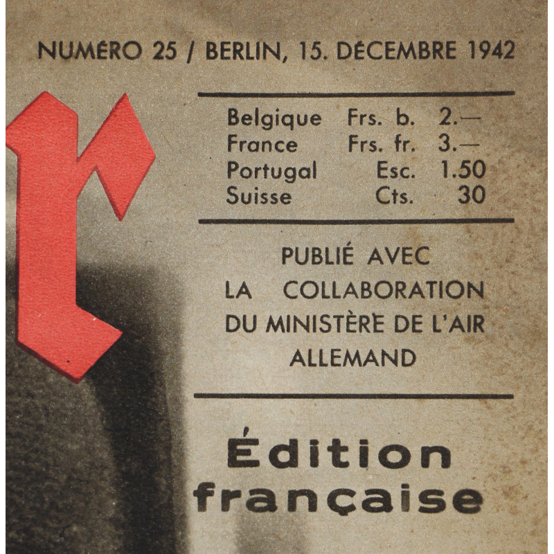 Magazine, Der Adler, 15 décembre 1942, édition française