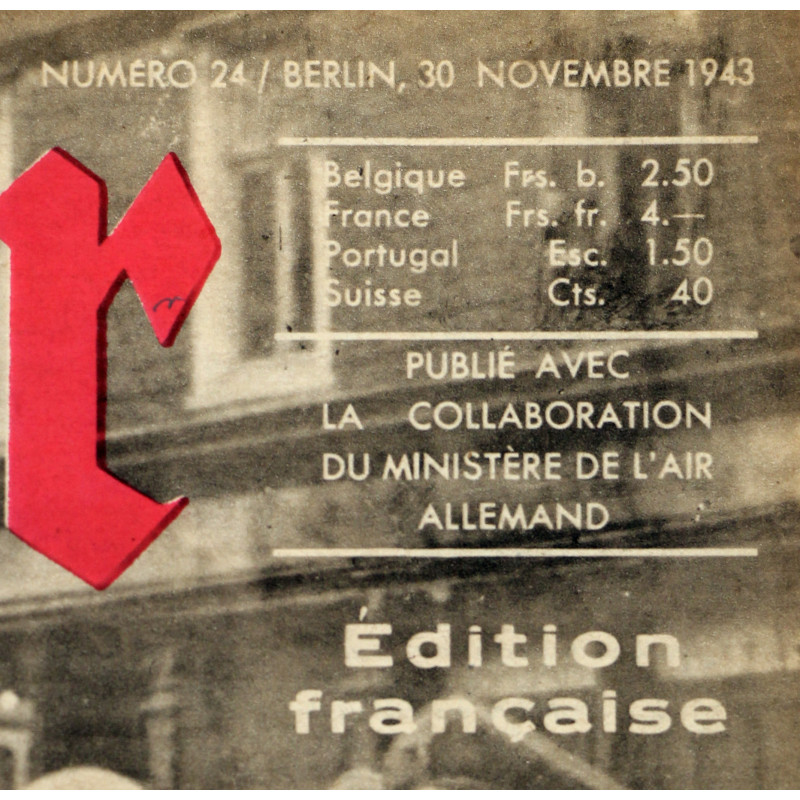 Magazine, Der Adler, 30 novembre 1943, édition française