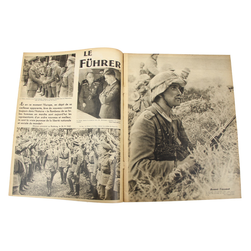 Magazine, Der Adler, French Edition, Special Issue, 'L'Europe en lutte contre le bolchévisme', 1942