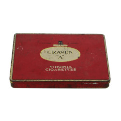 Boîte de cigarettes, CRAVEN "A", vide