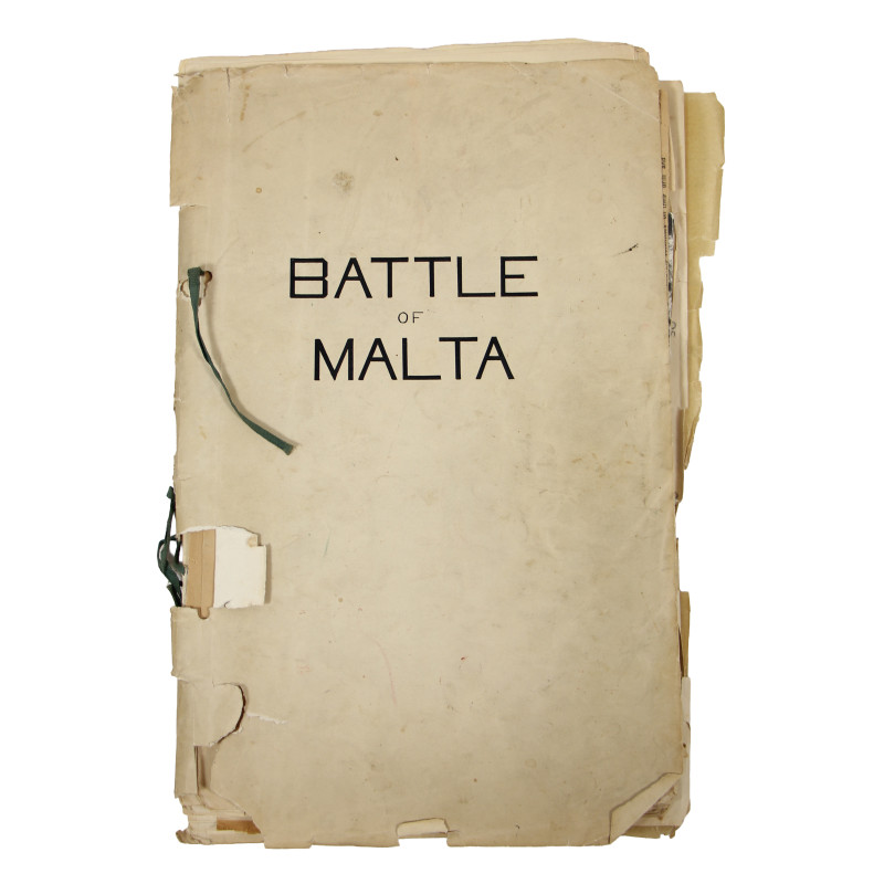 Report, British, Battle of Malta, 1943