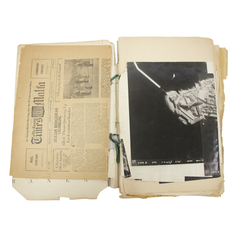 Report, British, Battle of Malta, 1943