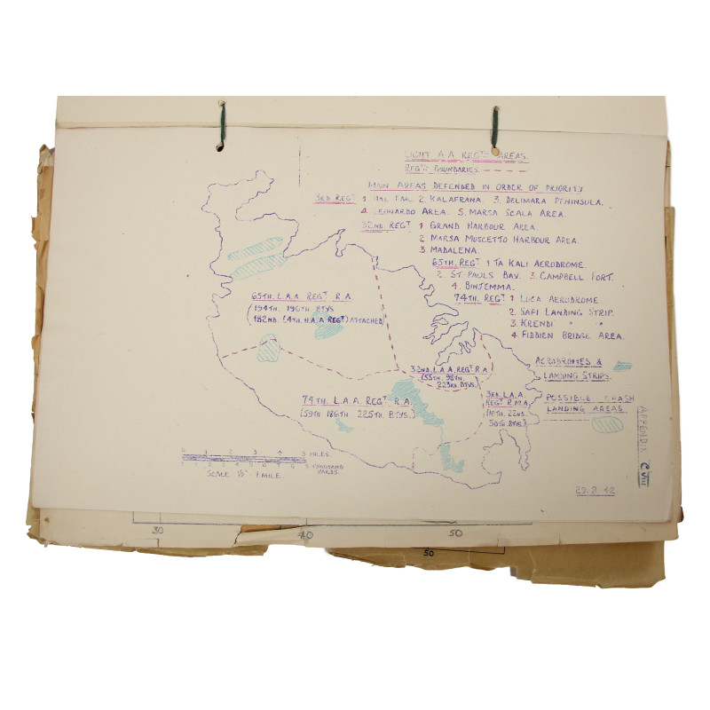 Rapport britannique, Battle of Malta, Siège de Malte, 1943