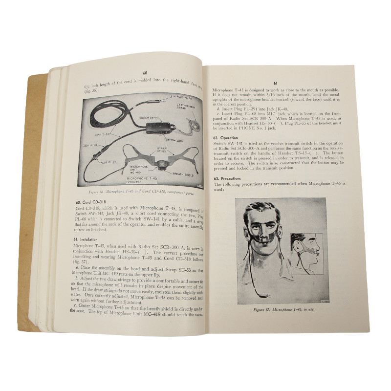 Manual, Technical, TM 11-242, Radio Set SCR-300-A, 1945
