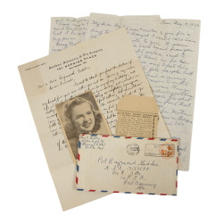 Letter, Pvt. Ray Geddes, Fort Benning, 501st PIR, May 20, 1943