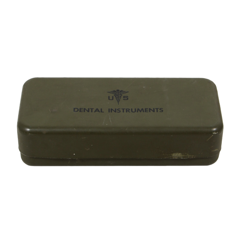 Case, Dental Instruments, US Army Medical Department