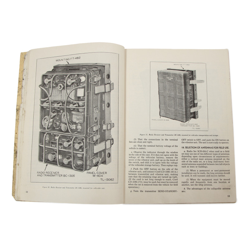 Manual, Technical, TM 11-230C, Radio Set SCR-694-C, 1944
