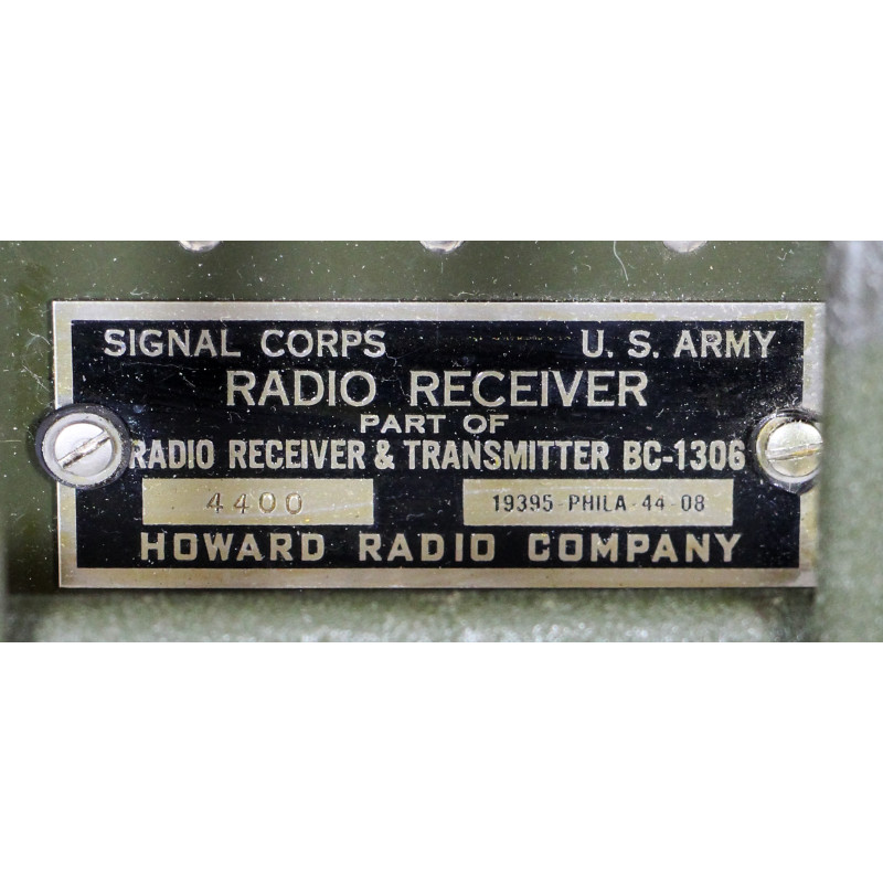 Émetteur-récepteur, BC-1306 (SCR-694), 1944