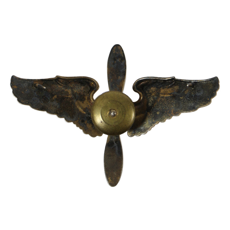 Insigne de casquette, Aviation Cadet, USAAF, à écrou