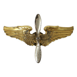 Insigne de casquette, Aviation Cadet, USAAF, à écrou