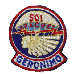 Insigne de poitrine, 501st PIR, GERONIMO