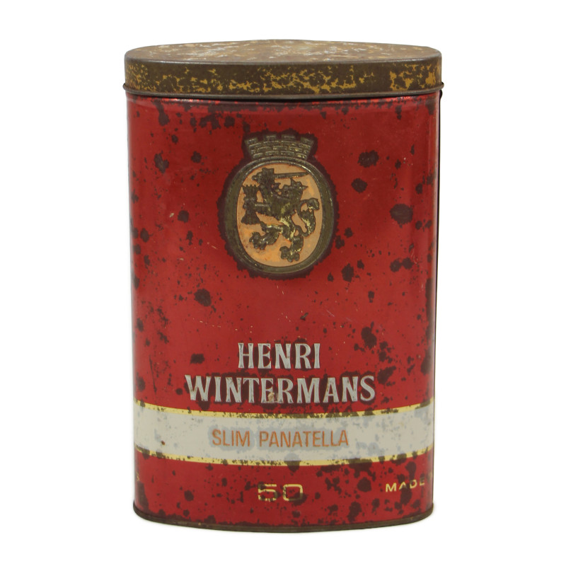 Tin, 50-Cigar, Slim Panatella, HENRI WINTERMANS, Empty