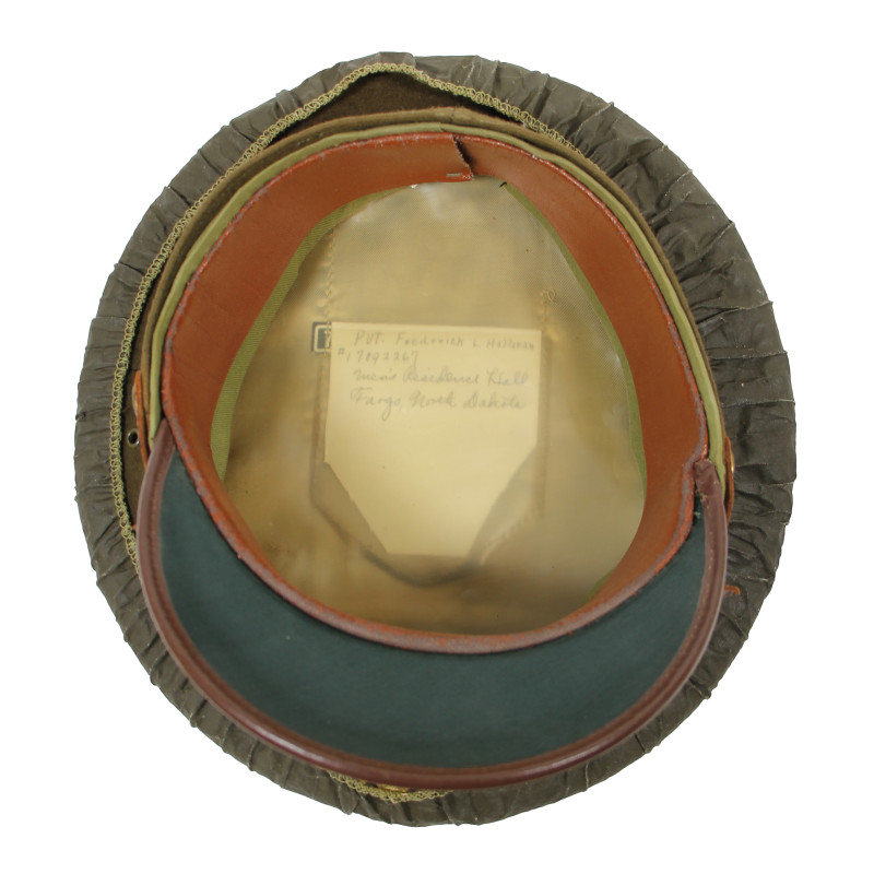 Casquette troupe, US Army, taille 56, Pvt. Frederick Holloran