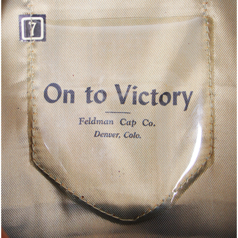 Casquette troupe, US Army, taille 56, Pvt. Frederick Holloran