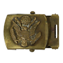 Boucle de ceinture de pantalon, US Army, Solid Brass