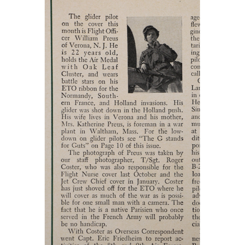 Magazine, AIR FORCE, mars 1945