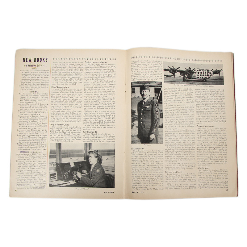Magazine, AIR FORCE, March 1945