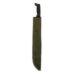 Machette M-1942, Legitimus, COLLINS & CO., avec fourreau en toile, S. FROEHLICH CO., INC. 1943