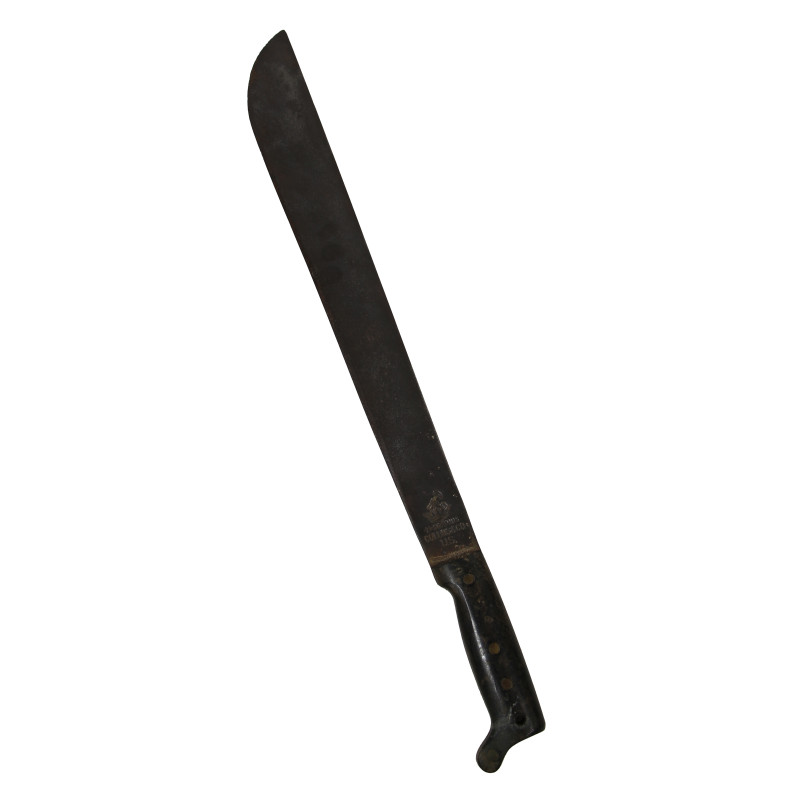 Machette M-1942, Legitimus, COLLINS & CO., avec fourreau en toile, S. FROEHLICH CO., INC. 1943
