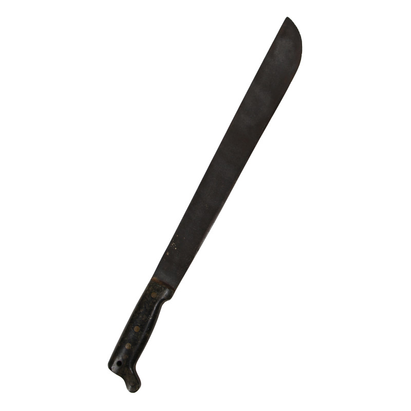 Machete, M-1942, Legitimus, COLLINS & CO., with Canvas Scabbard, S. FROEHLICH CO., INC. 1943