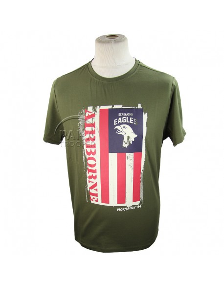 T-shirt, 101e AB, Drapeau T-shirt, 101e AB, Drapeau