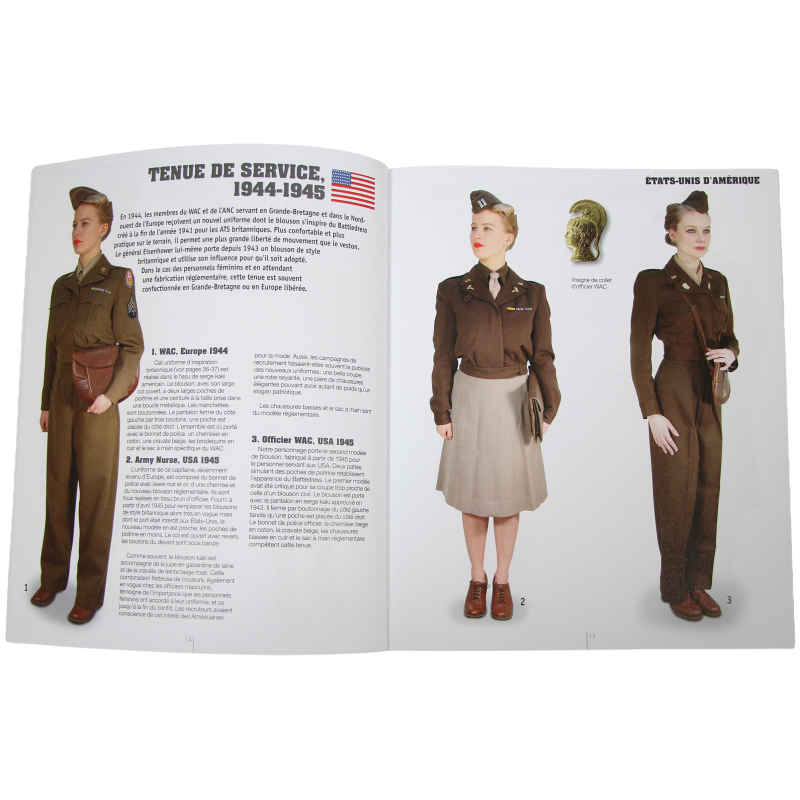 Livre, Femmes sous l'uniforme, 1939-1945
