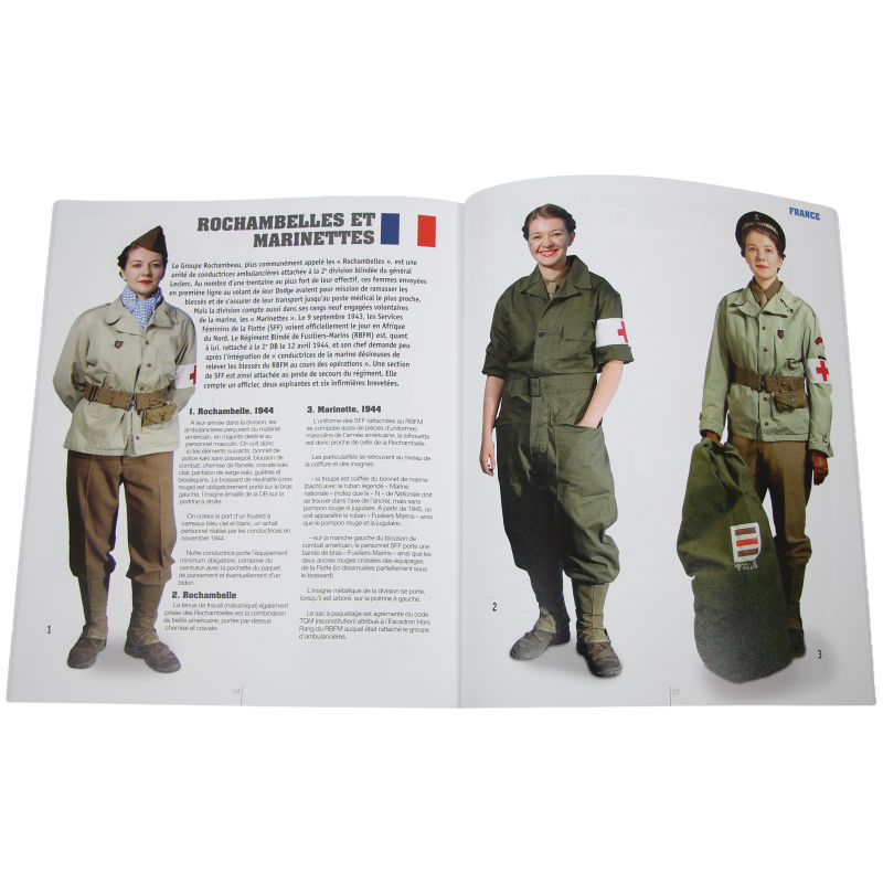 Livre, Femmes sous l'uniforme, 1939-1945