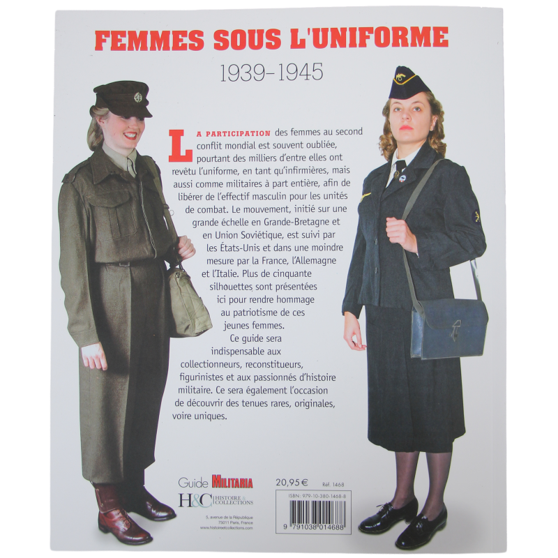 Livre, Femmes sous l'uniforme, 1939-1945