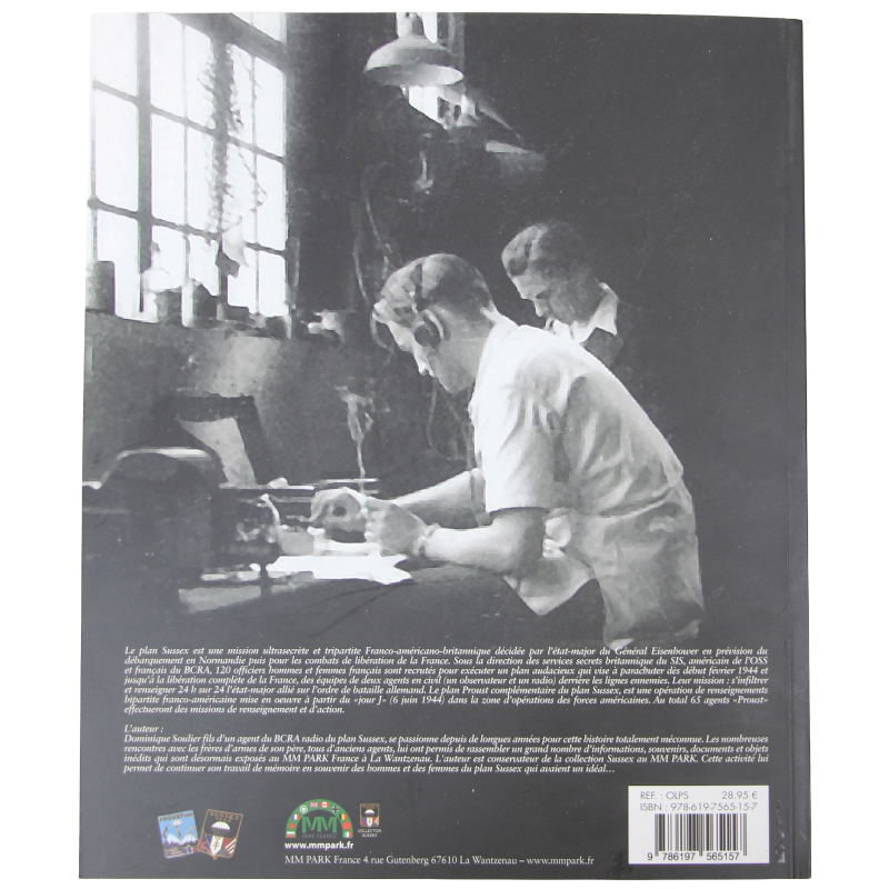 Livre, 1943-1944 Plan Sussex Plan Proust BCRA, OSS & SIS : Missions Secrètes Interalliées