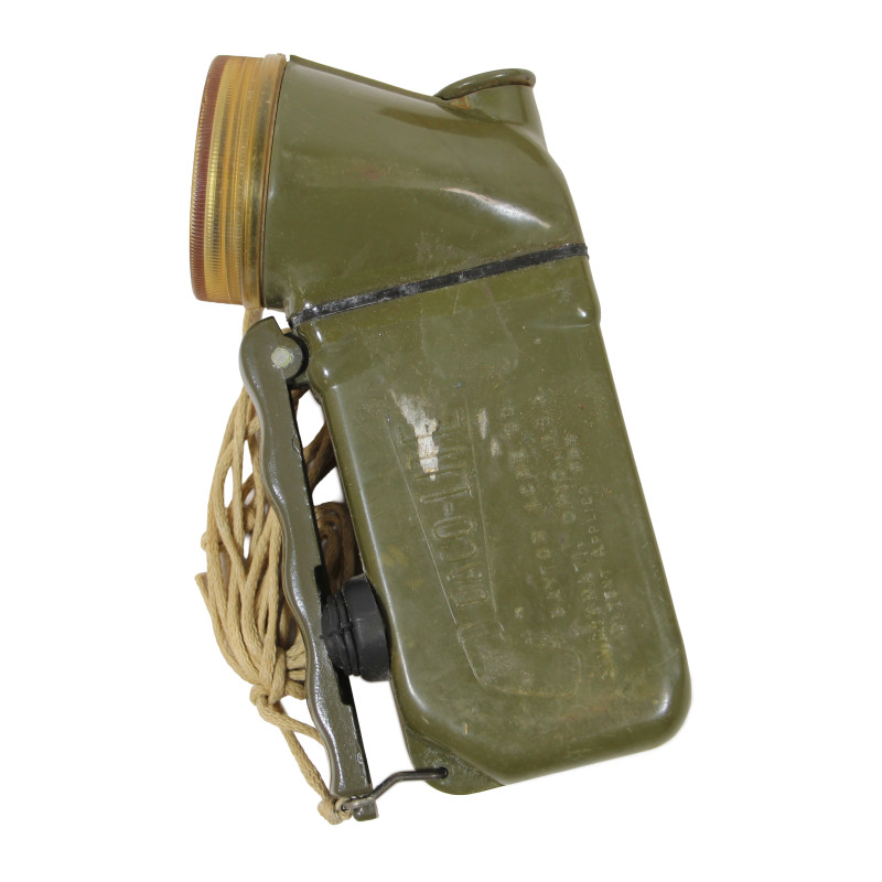 Flashlight, Hand-Energized, Survival, Type A9, DACO-LITE, USAAF, 1944, in Box